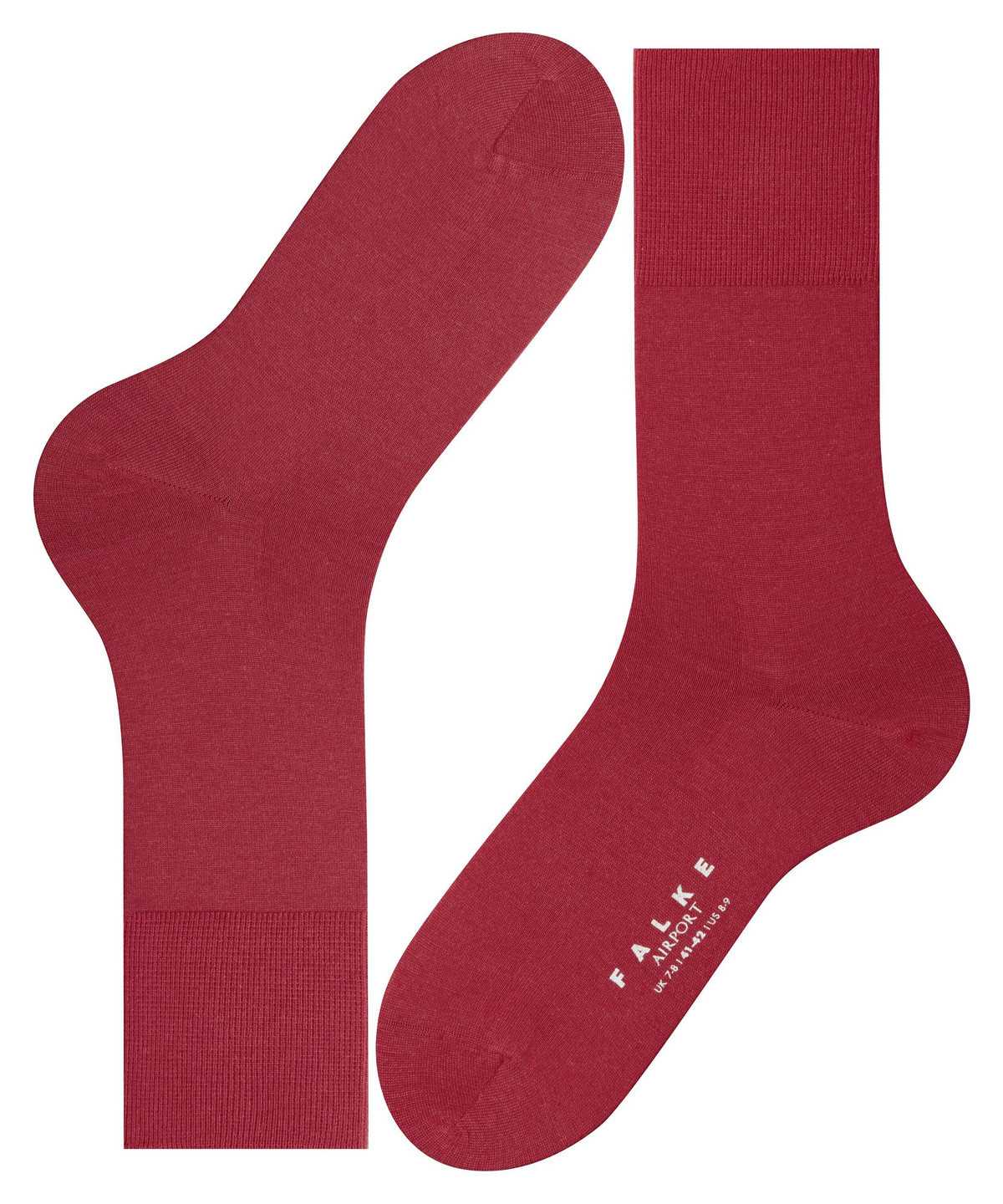 Falke Airport Socks Socken Herren Rot | 9875423-KO