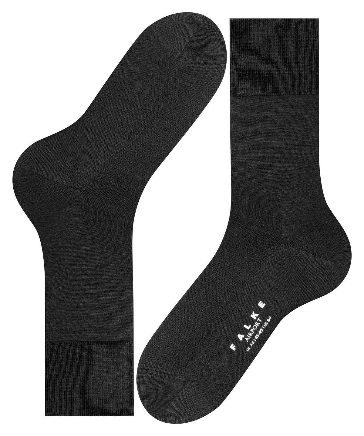 Falke Airport Socks Socken Herren Schwarz | 9725614-DJ