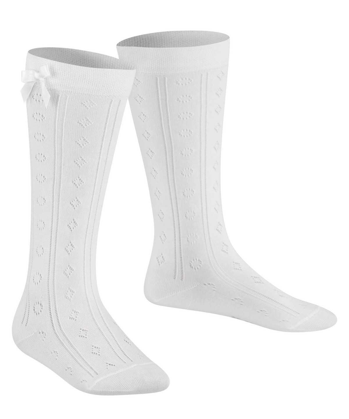 Falke Ajour Knee-high Socks Socken Kinder Weiß | 3129567-AM