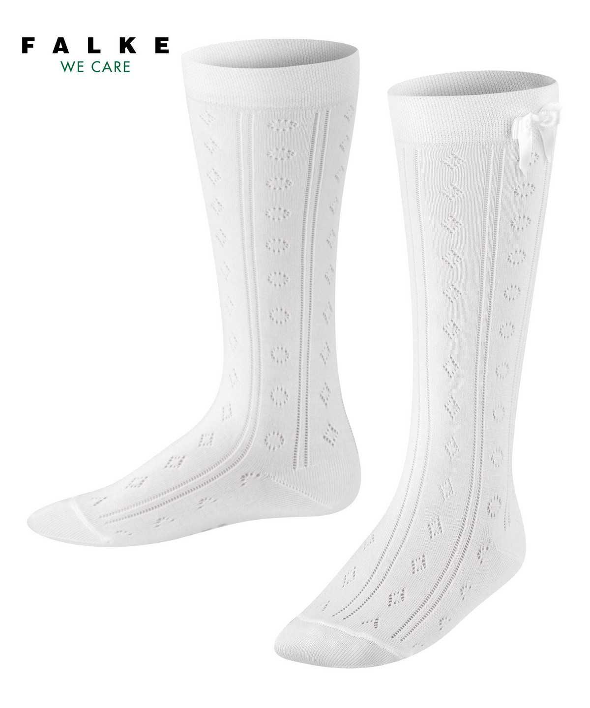 Falke Ajour Knee-high Socks Socken Kinder Weiß | 3129567-AM