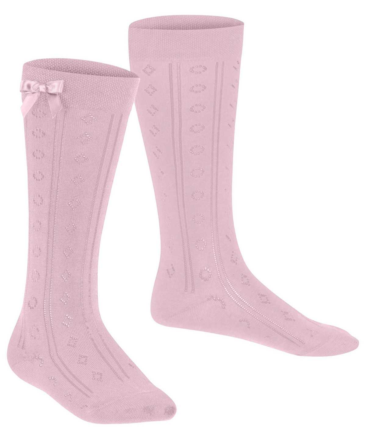 Falke Ajour Knee-high Socks Socken Kinder Rosa | 7891253-GY