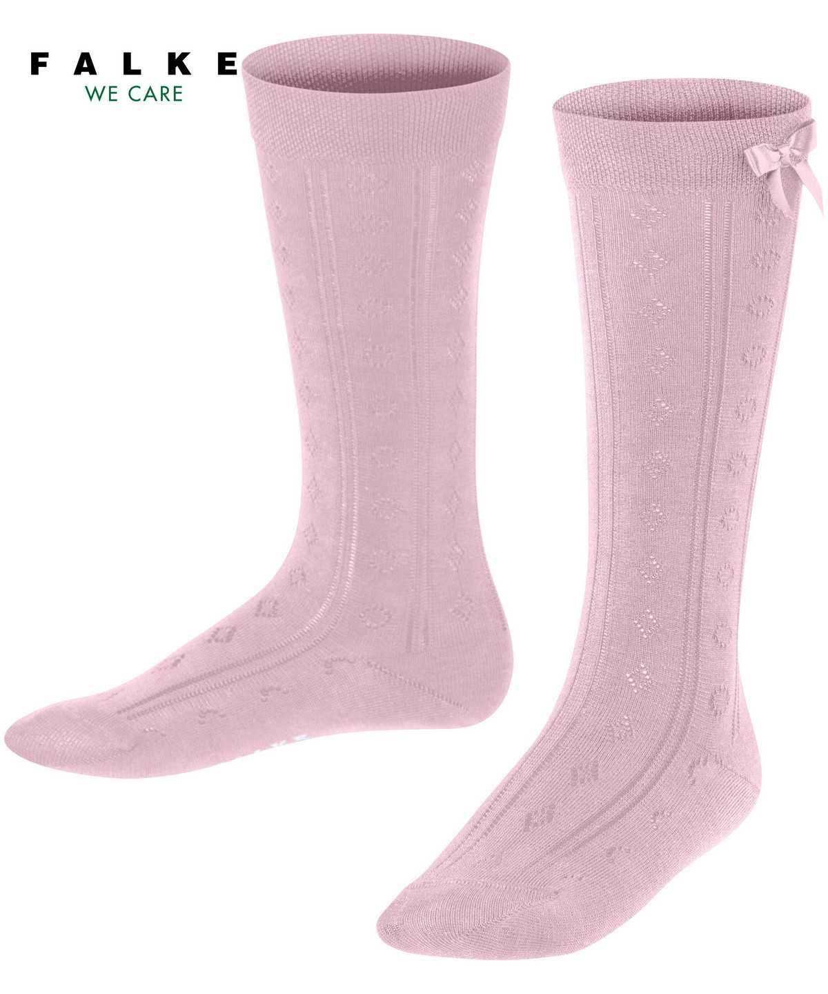 Falke Ajour Knee-high Socks Socken Kinder Rosa | 7891253-GY