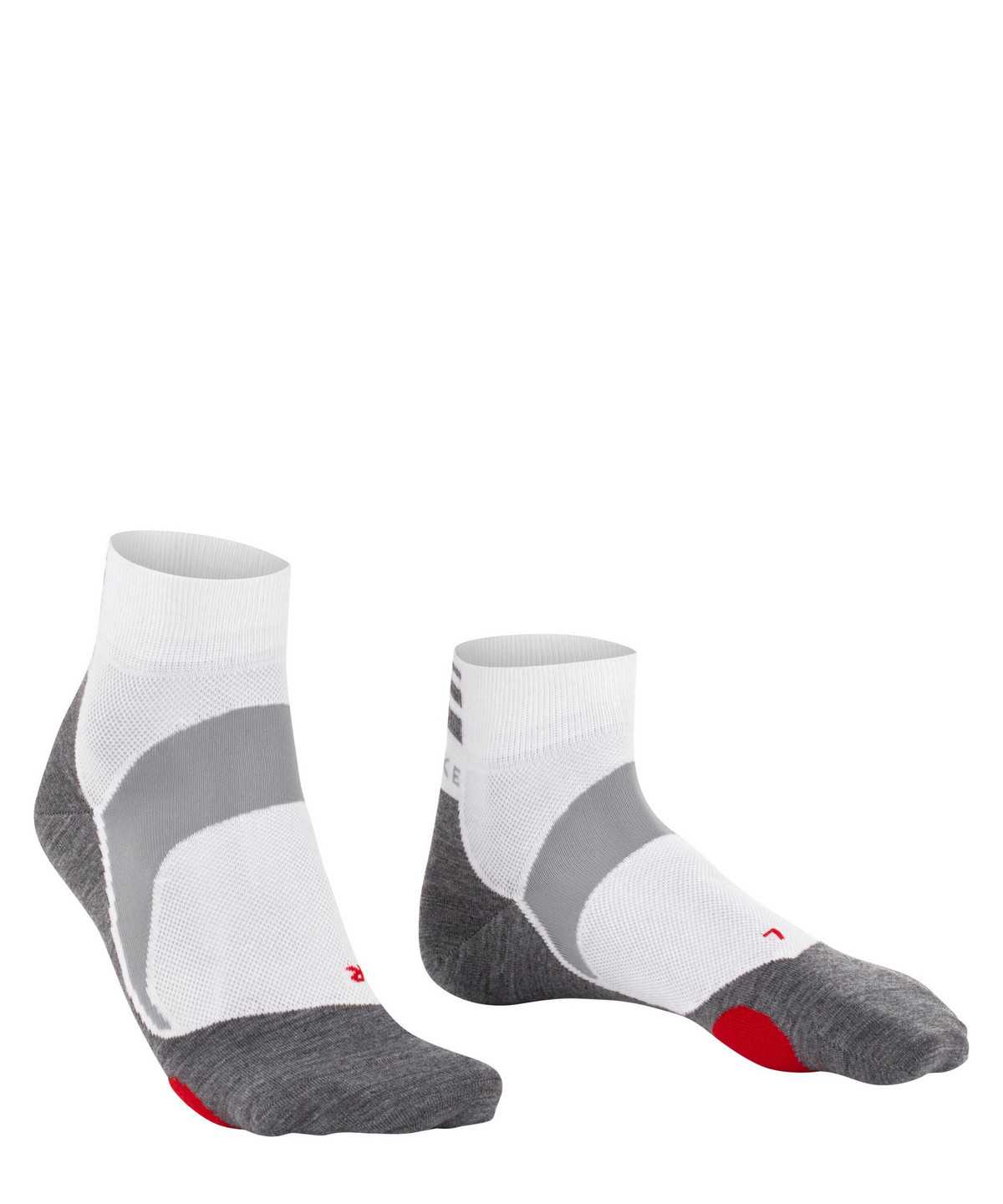 Falke BC5 Endurance Biking Short sock Sports Socks Damen Weiß | 7543209-SZ