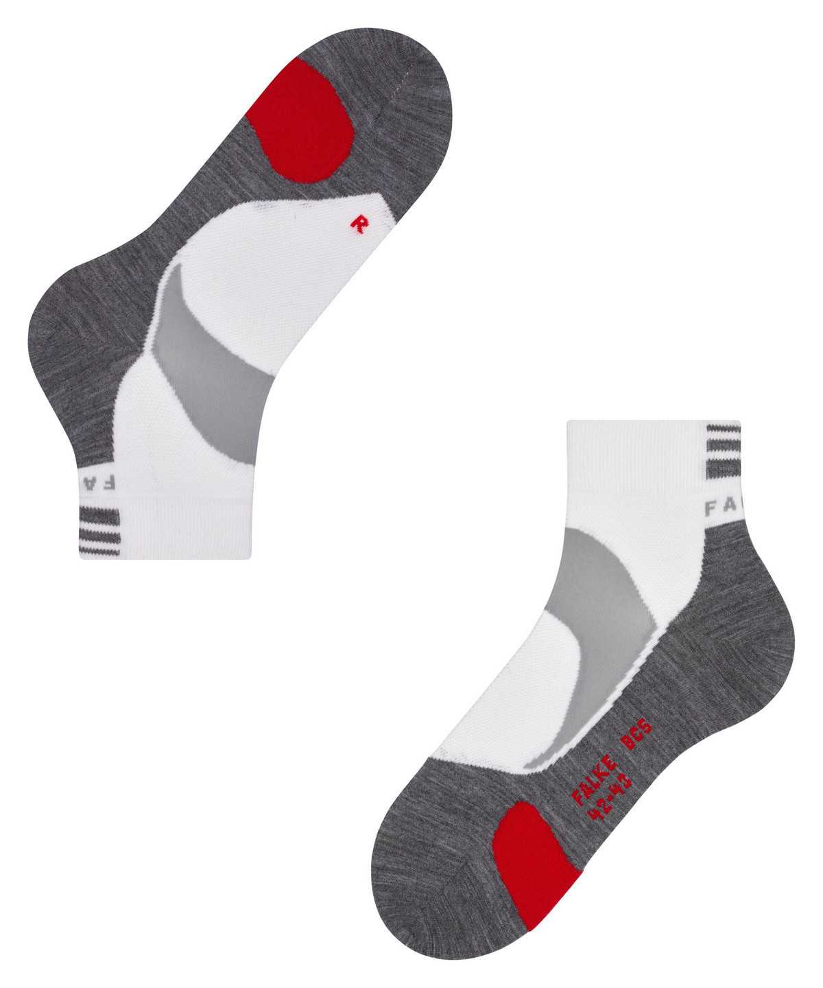 Falke BC5 Endurance Biking Short sock Sports Socks Damen Weiß | 7543209-SZ