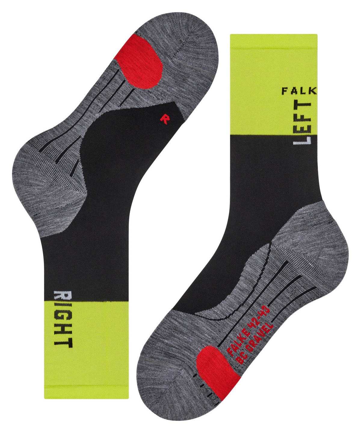 Falke BC Gravel Biking Socks Socken Herren Schwarz | 7439862-DM