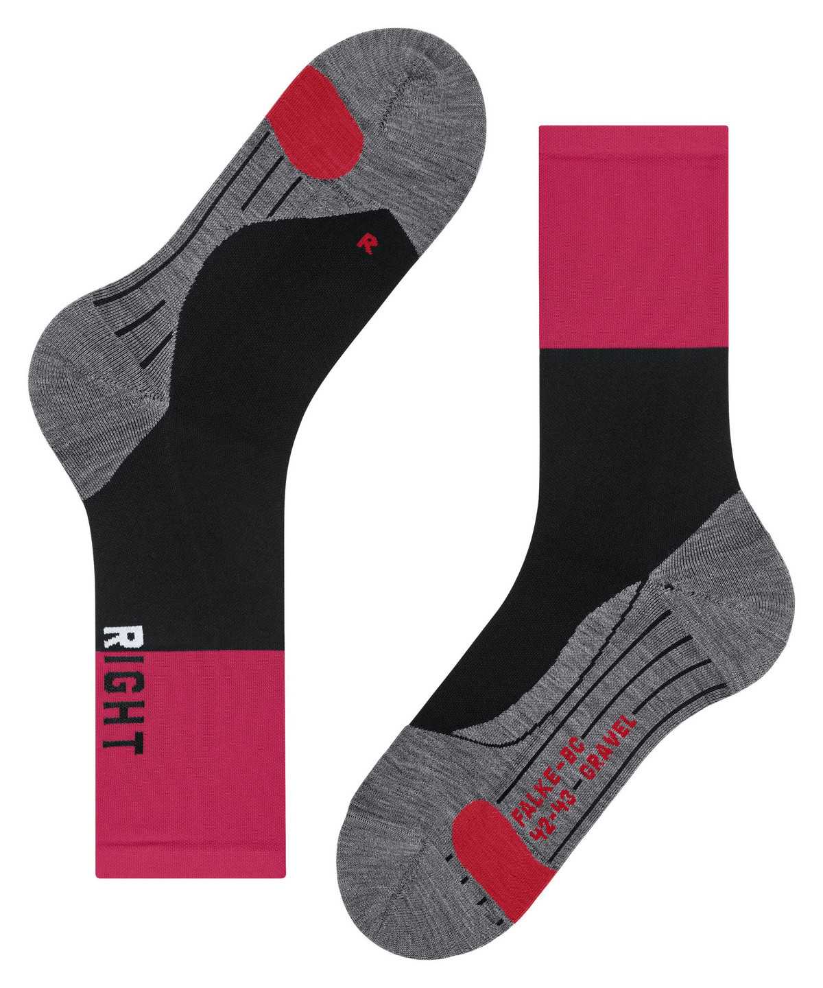 Falke BC Gravel Biking Socks Socken Herren Schwarz | 1264835-OY