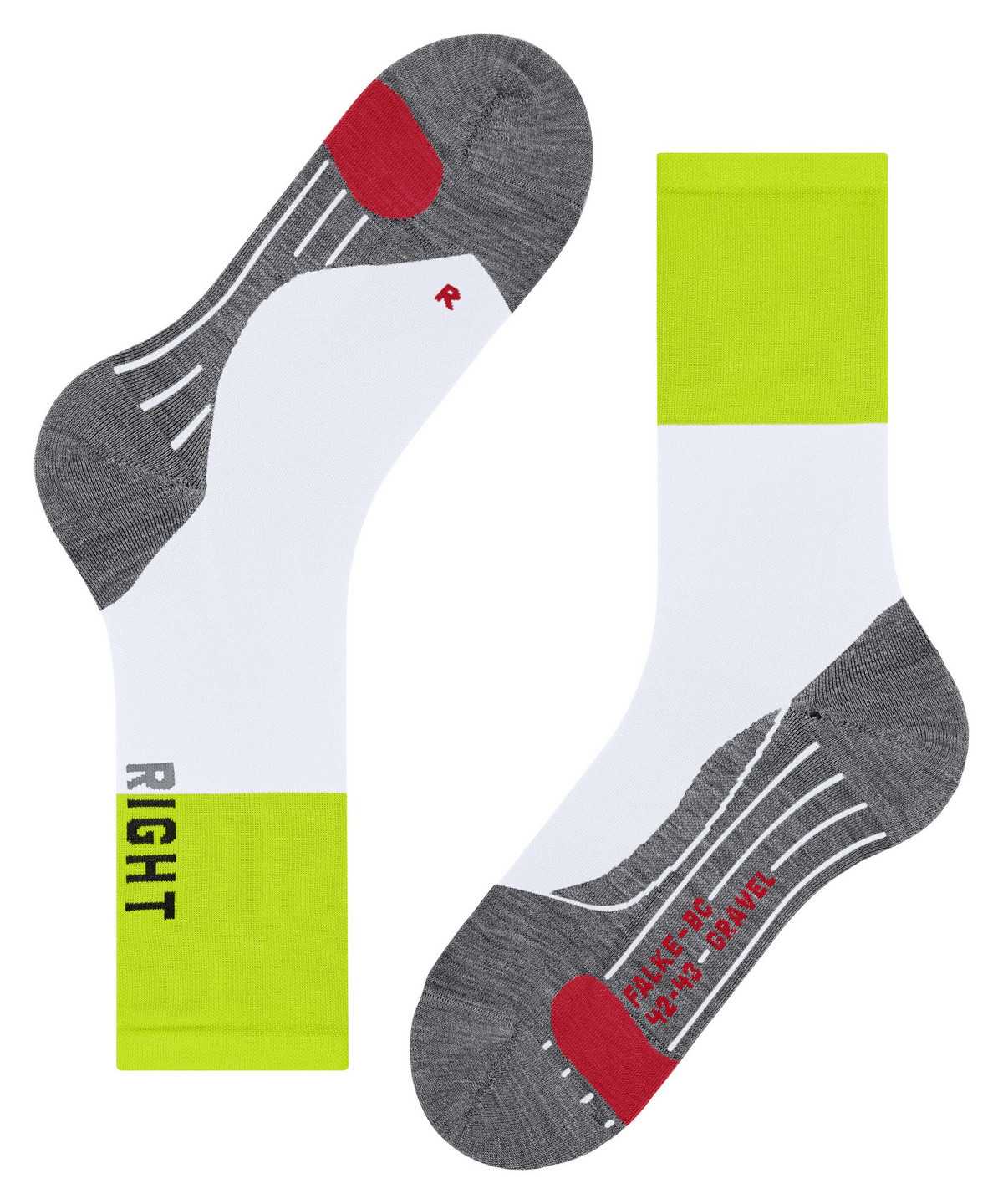 Falke BC Gravel Biking Socks Sports Socks Damen Weiß | 9801365-UR