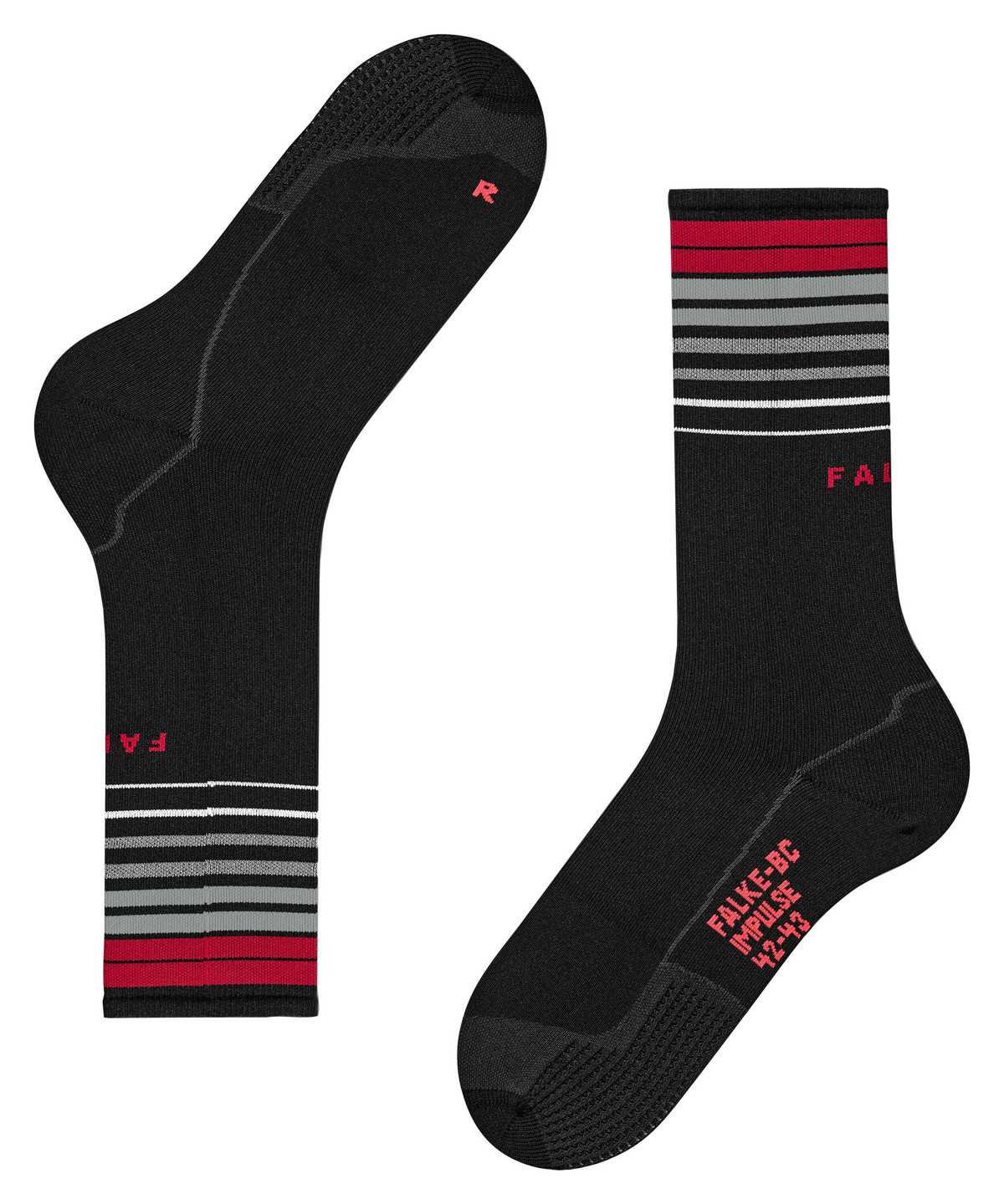 Falke BC Impulse Biking Socks Socken Herren Schwarz | 6835014-YF