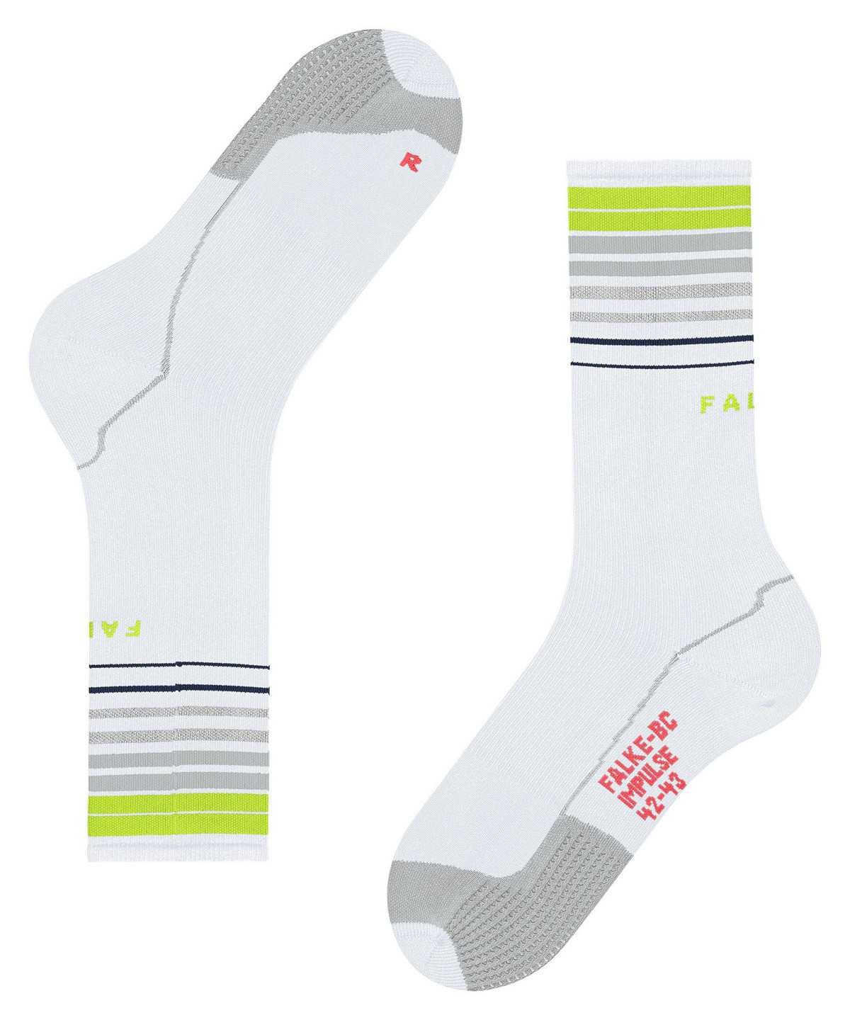 Falke BC Impulse Biking Socks Socken Herren Weiß | 7046853-IA