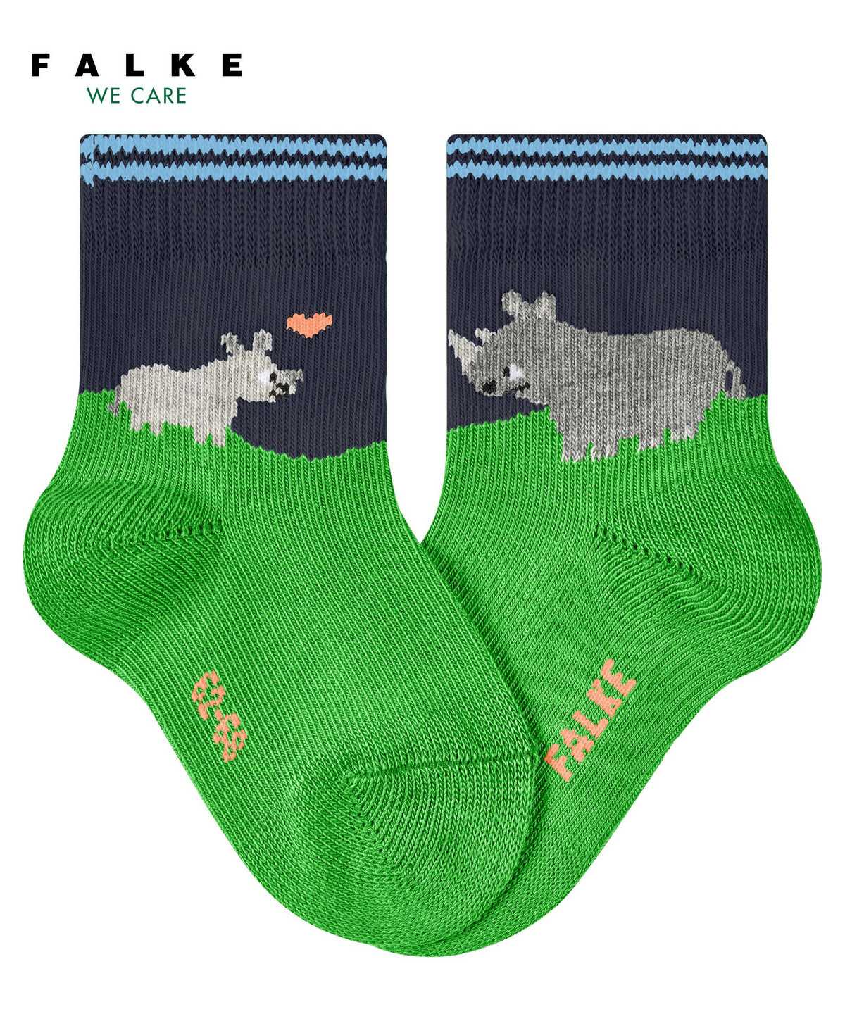 Falke Baby Rhino Love Socks Socken Baby Blau | 3472519-BY