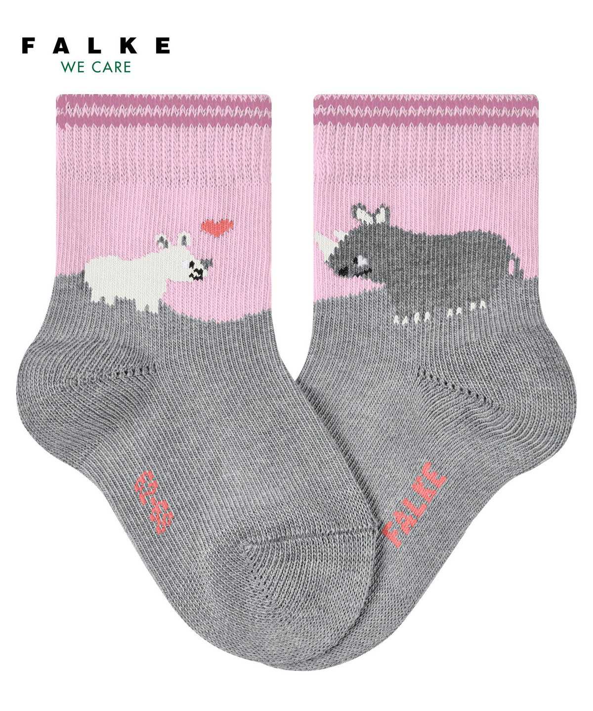 Falke Baby Rhino Love Socks Socken Baby Rosa | 8963425-JE