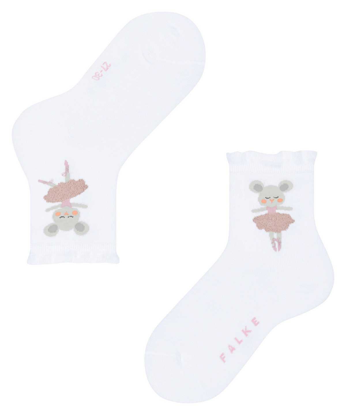 Falke Ballerina Mouse Socks Socken Kinder Weiß | 1027943-YG