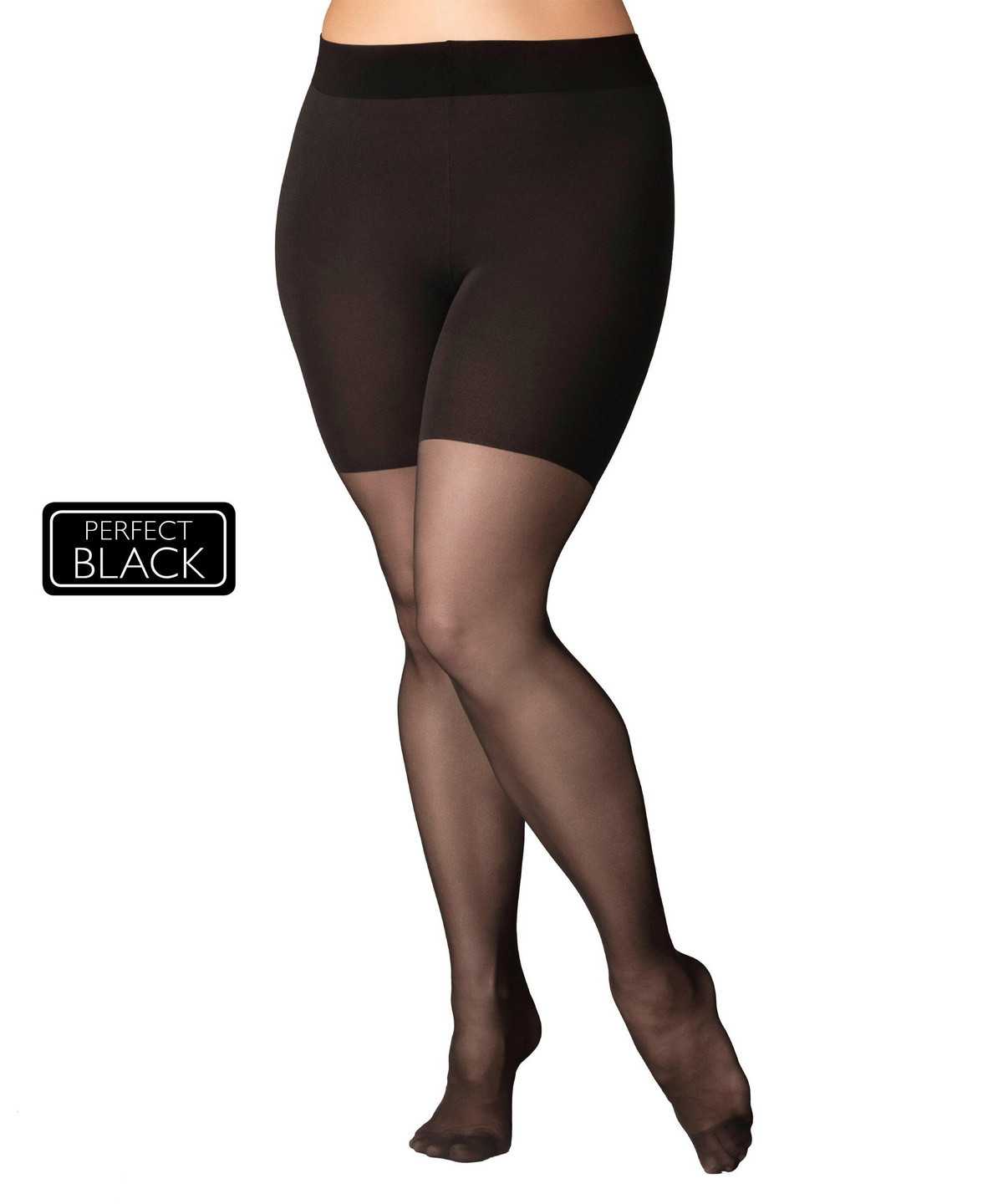 Falke Beauty Plus 20 DEN Tights Tights Damen Schwarz | 3486192-LW