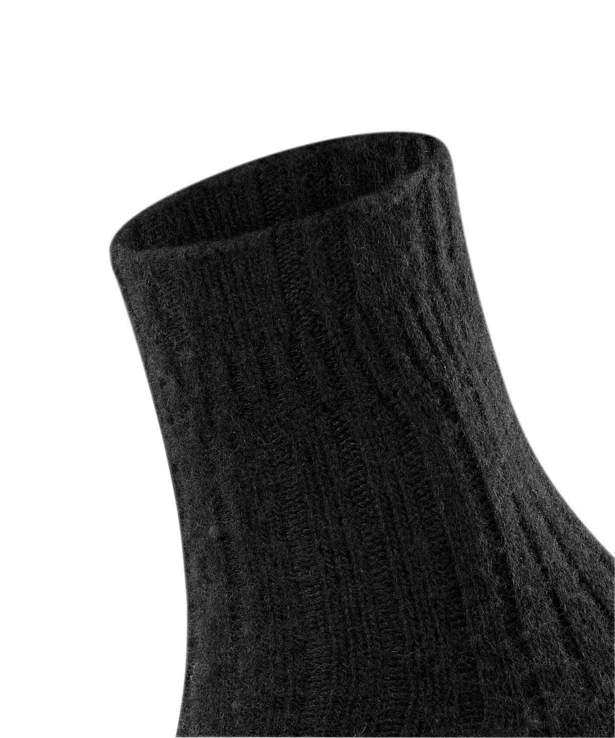 Falke Bedsock Rib House socks Socken Damen Schwarz | 4896237-JV