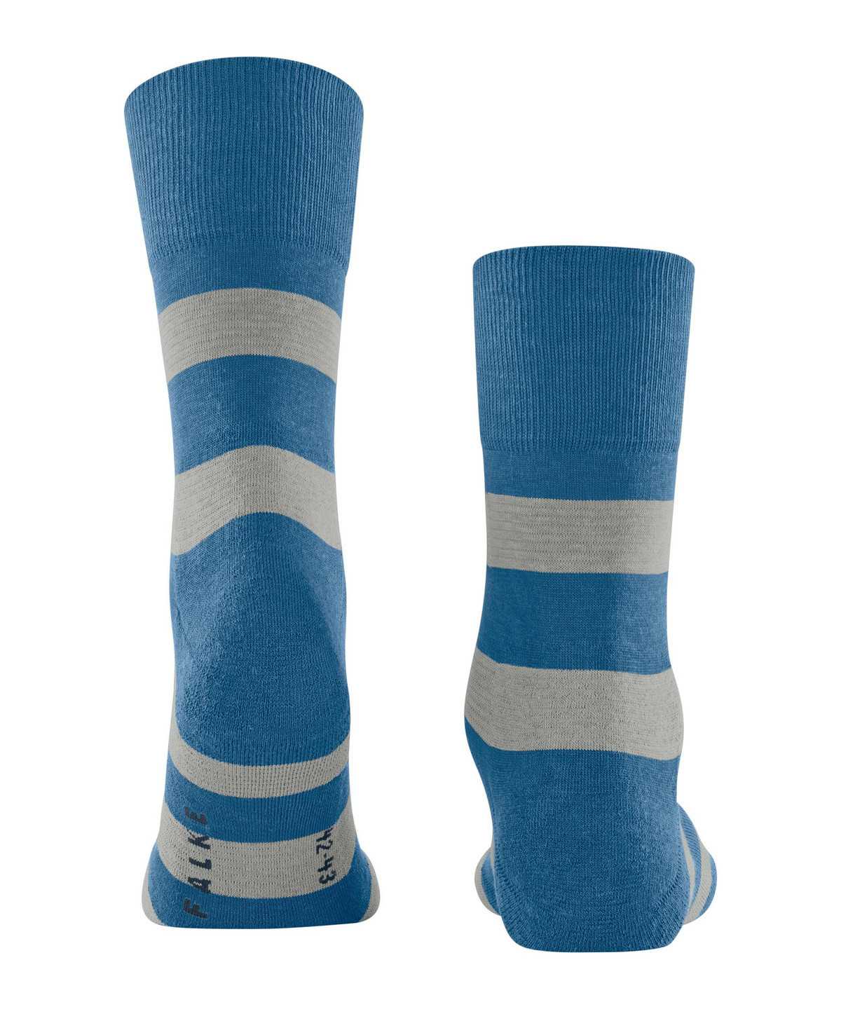 Falke Block Stripe Socks Socken Damen Blau | 7920685-ZM