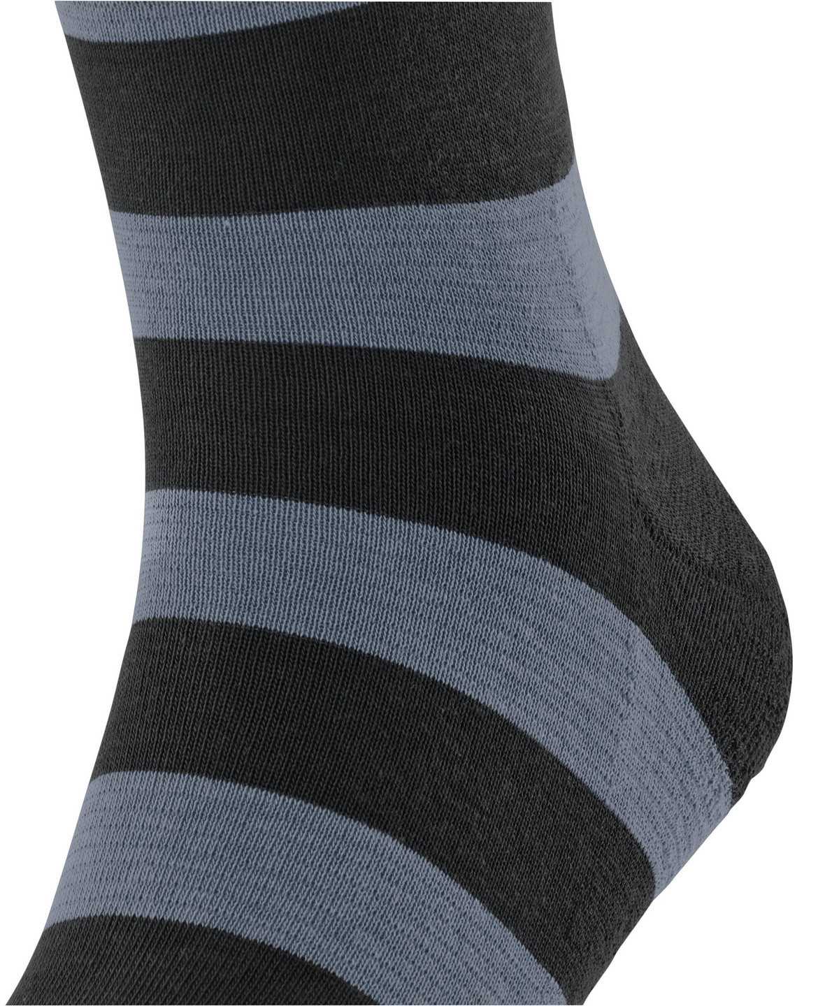 Falke Block Stripe Socks Socken Damen Schwarz | 7624309-MD