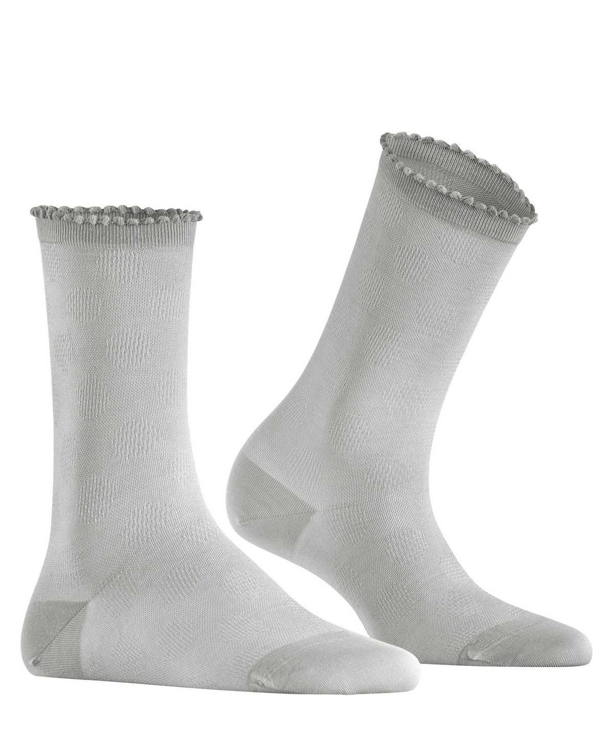 Falke Bold Dot Socks Socken Damen Grau | 7361245-AG