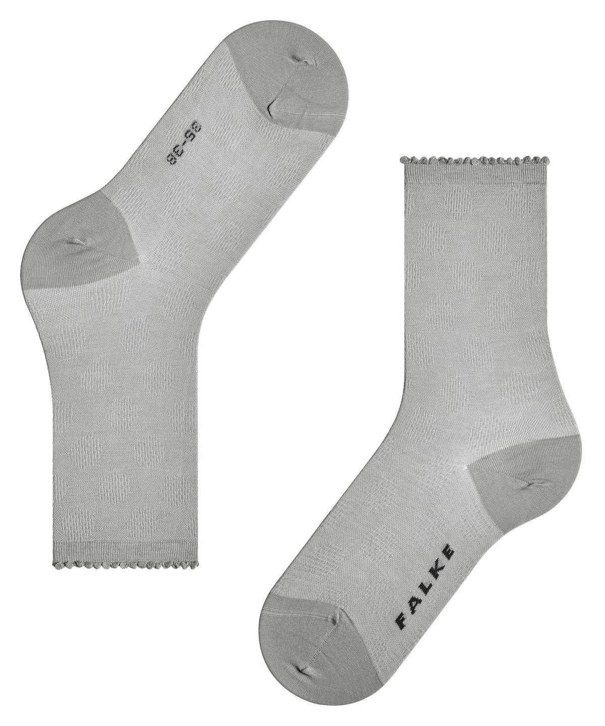 Falke Bold Dot Socks Socken Damen Grau | 7361245-AG