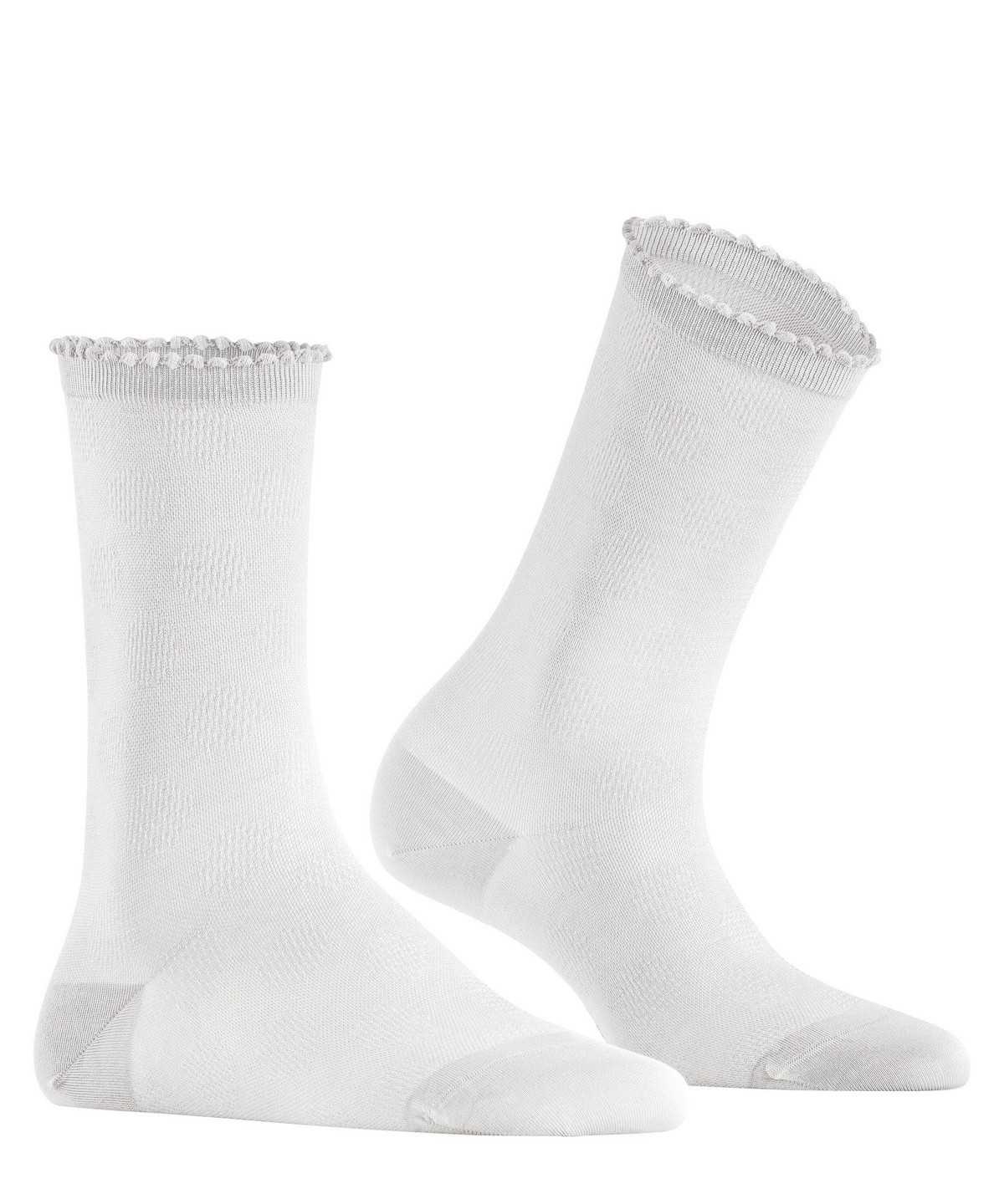 Falke Bold Dot Socks Socken Damen Weiß | 2641897-DV