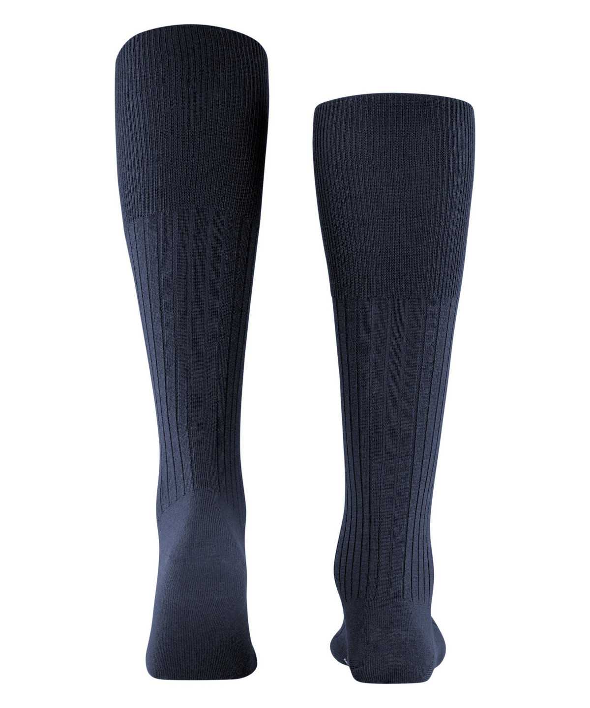 Falke Bristol Pure Knee-high Socks Socken Herren Blau | 5491780-HU