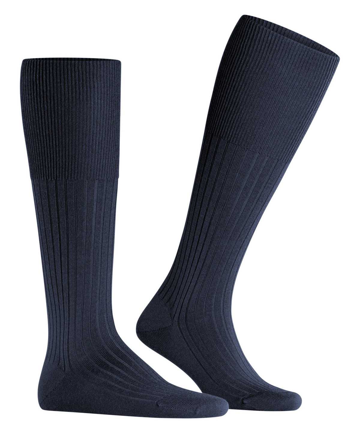 Falke Bristol Pure Knee-high Socks Socken Herren Blau | 5491780-HU