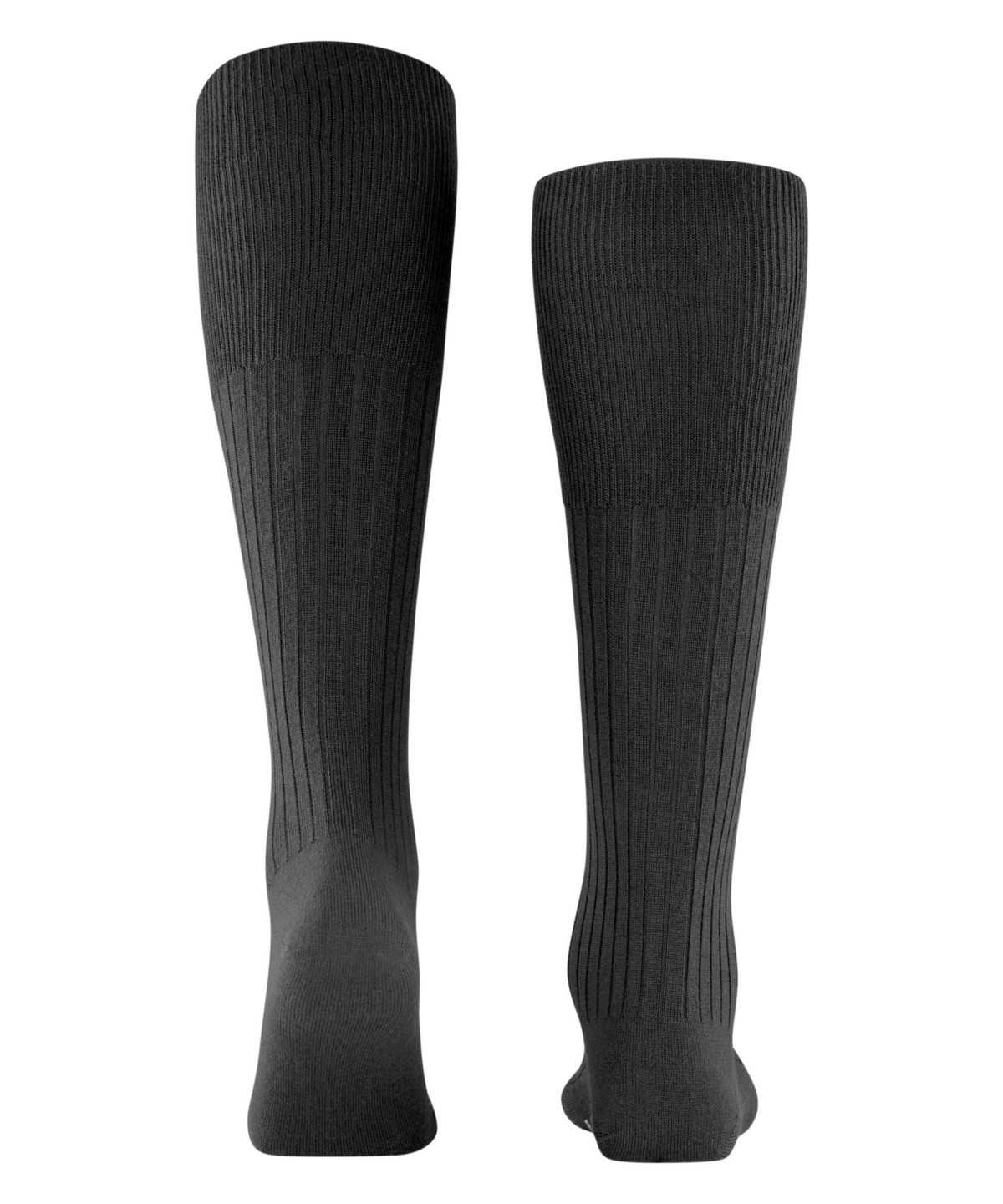 Falke Bristol Pure Knee-high Socks Socken Herren Schwarz | 5138906-JK