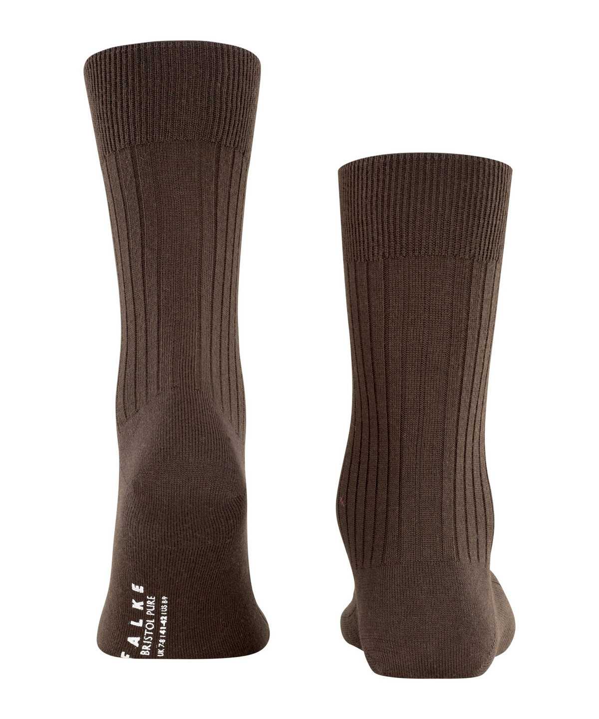 Falke Bristol Pure Socks Socken Herren Braun | 7142063-BI