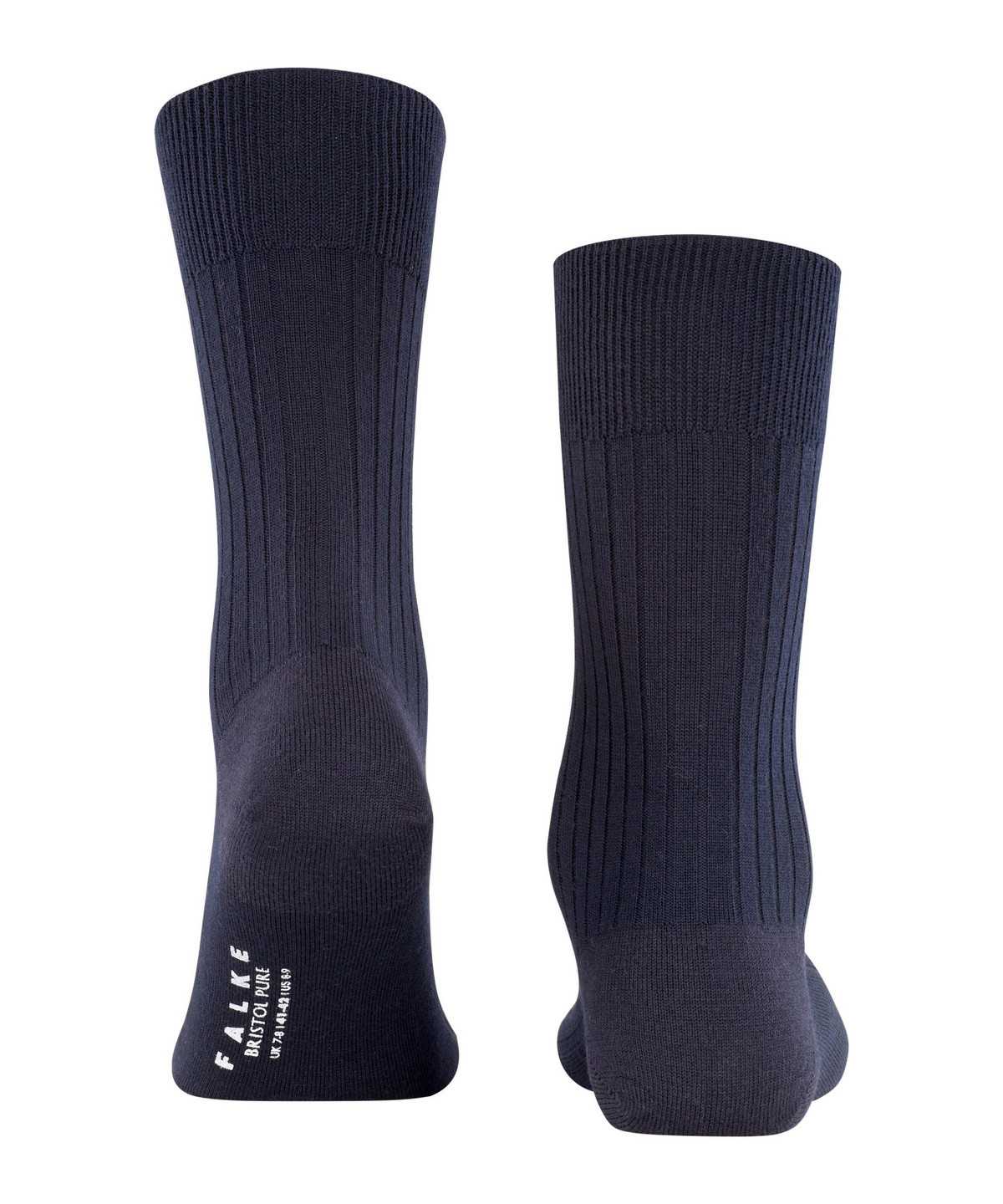 Falke Bristol Pure Socks Socken Herren Blau | 8572140-IH