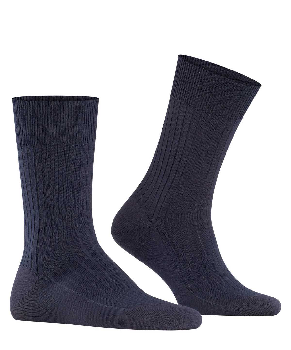 Falke Bristol Pure Socks Socken Herren Blau | 8572140-IH