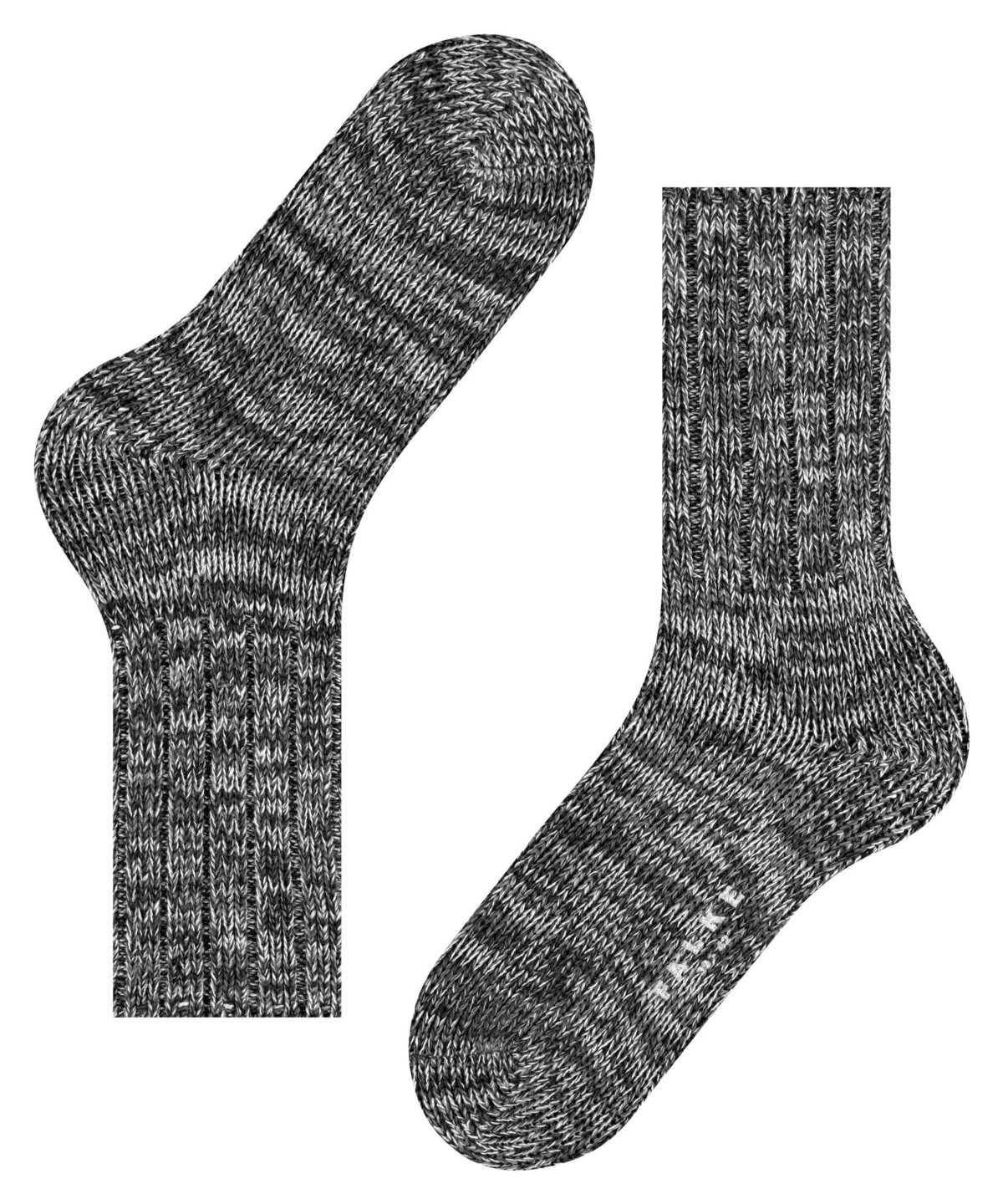 Falke Brooklyn Boot socks Socken Herren Schwarz | 3746052-ID