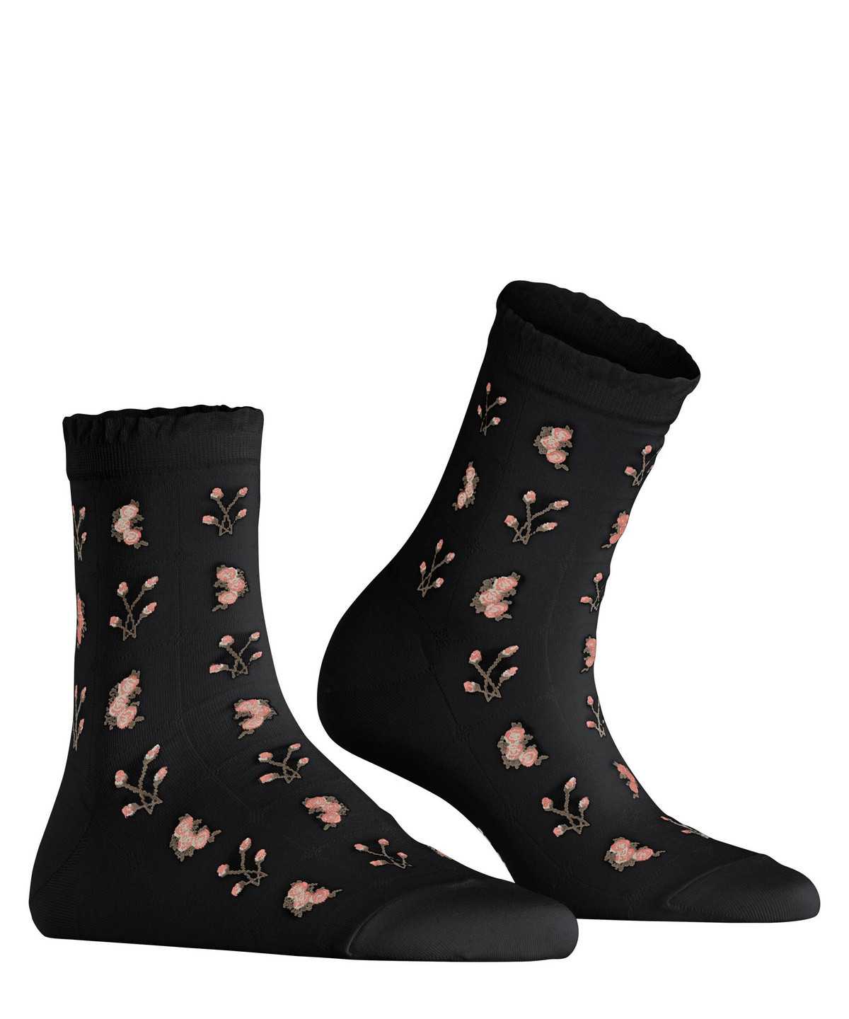 Falke Bucolic Short sock Socken Damen Schwarz | 4081532-PF