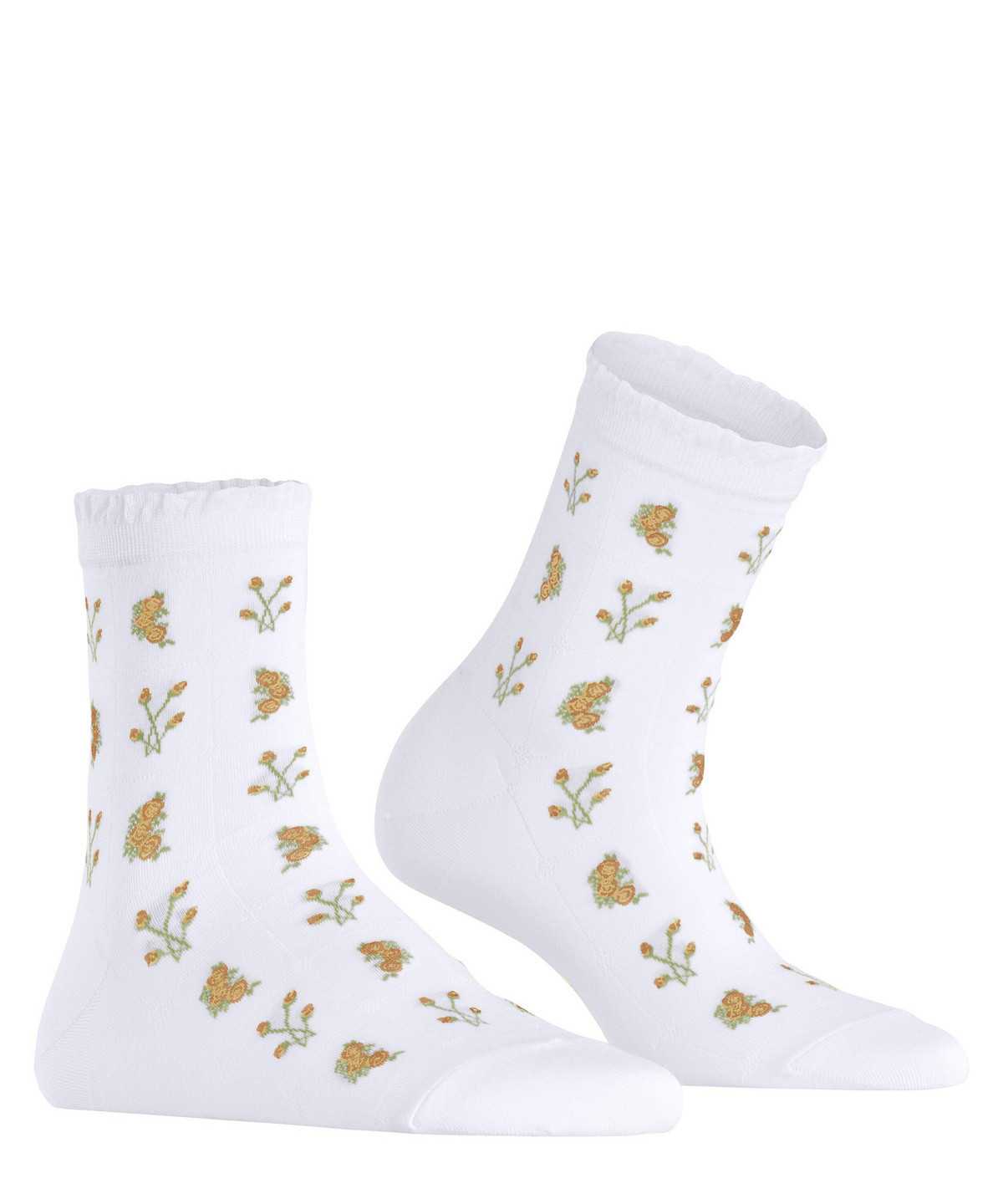 Falke Bucolic Short sock Socken Damen Weiß | 5138924-EG