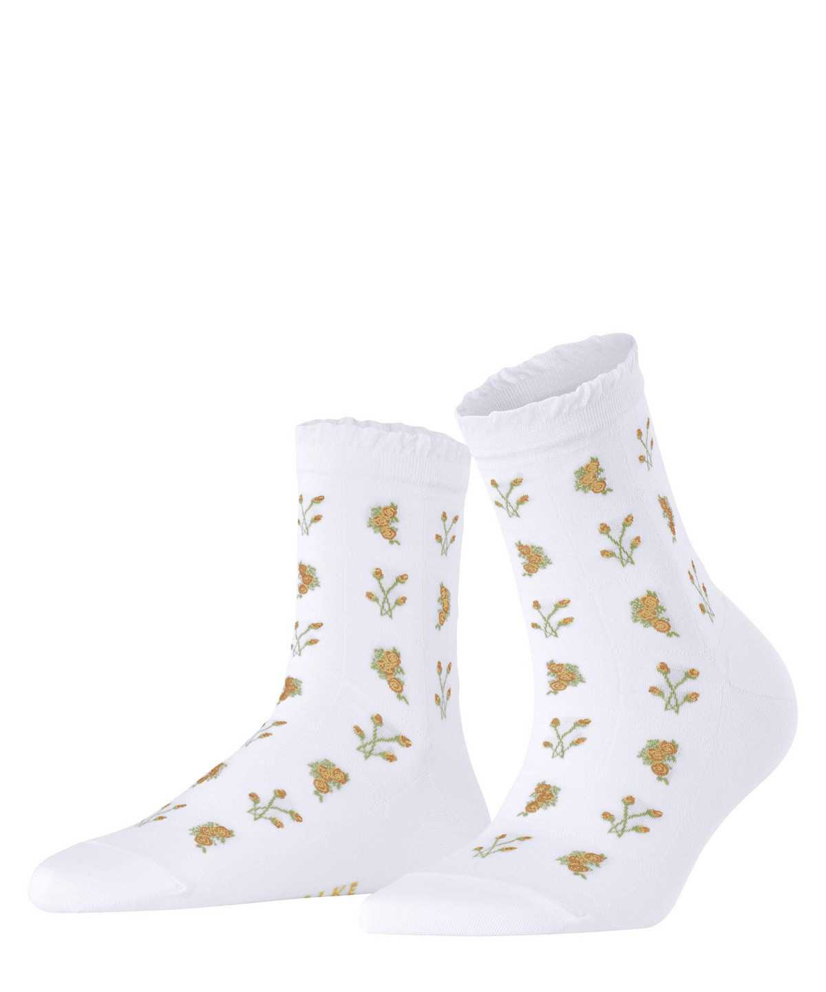 Falke Bucolic Short sock Socken Damen Weiß | 5138924-EG