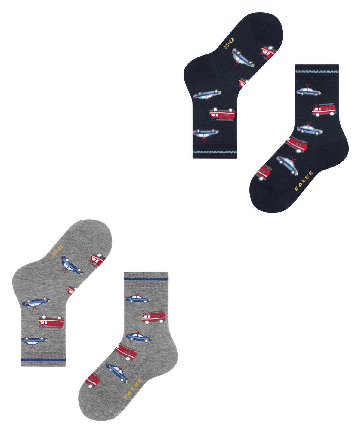 Falke Cars 2-Pack Socks Socken Kinder Multicolored | 5832409-PY