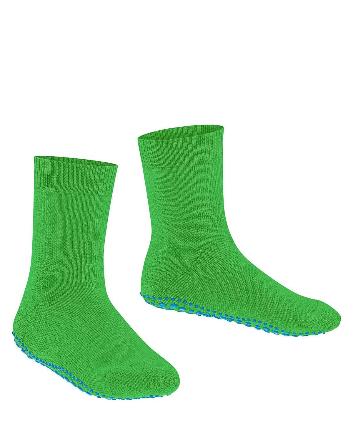 Falke Catspads House socks Socken Kinder Grün | 3694078-NO