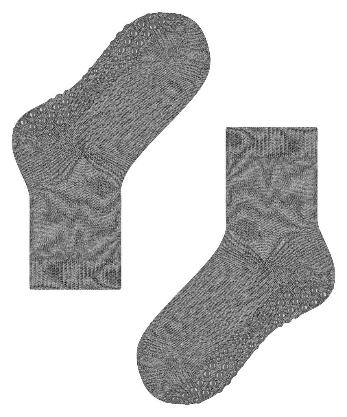 Falke Catspads House socks Socken Kinder Grau | 6837014-WU