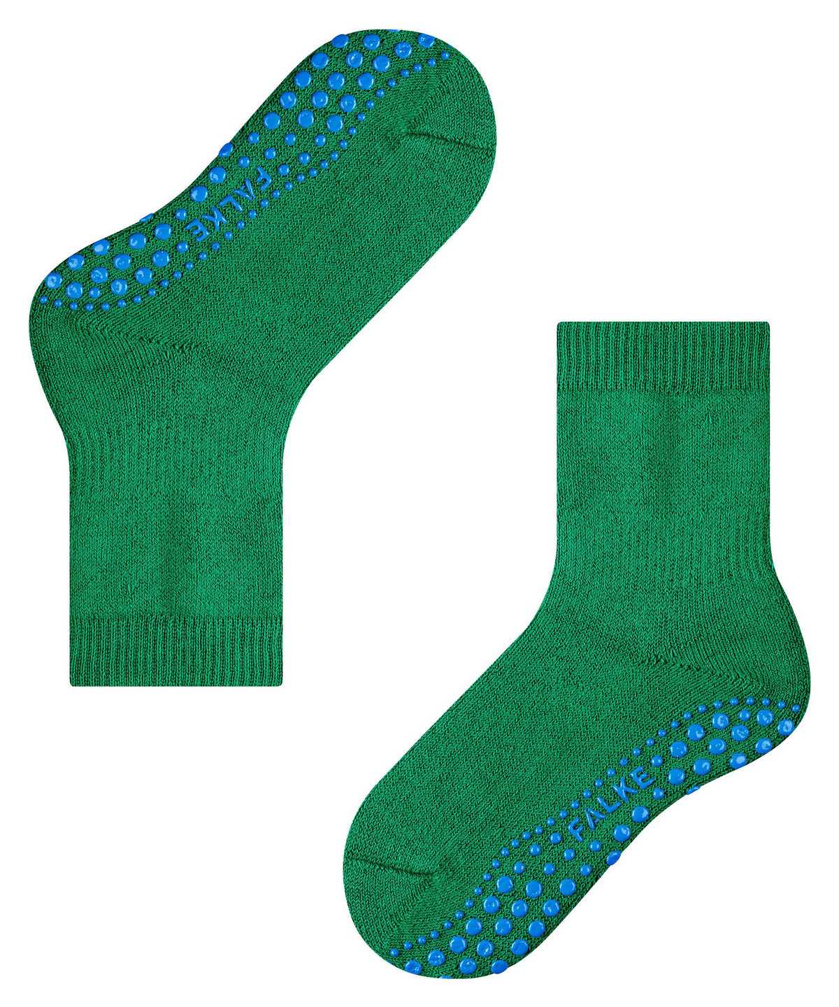 Falke Catspads House socks Socken Kinder Grün | 2568931-XH