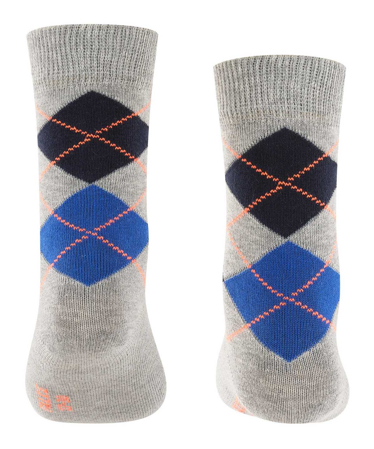 Falke Classic Argyle Socks Socken Kinder Grau | 7491250-DM