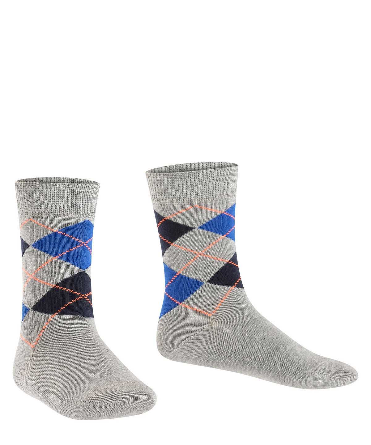 Falke Classic Argyle Socks Socken Kinder Grau | 7491250-DM