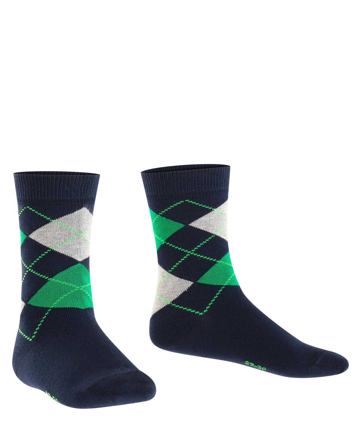 Falke Classic Argyle Socks Socken Kinder Blau | 6301485-FE