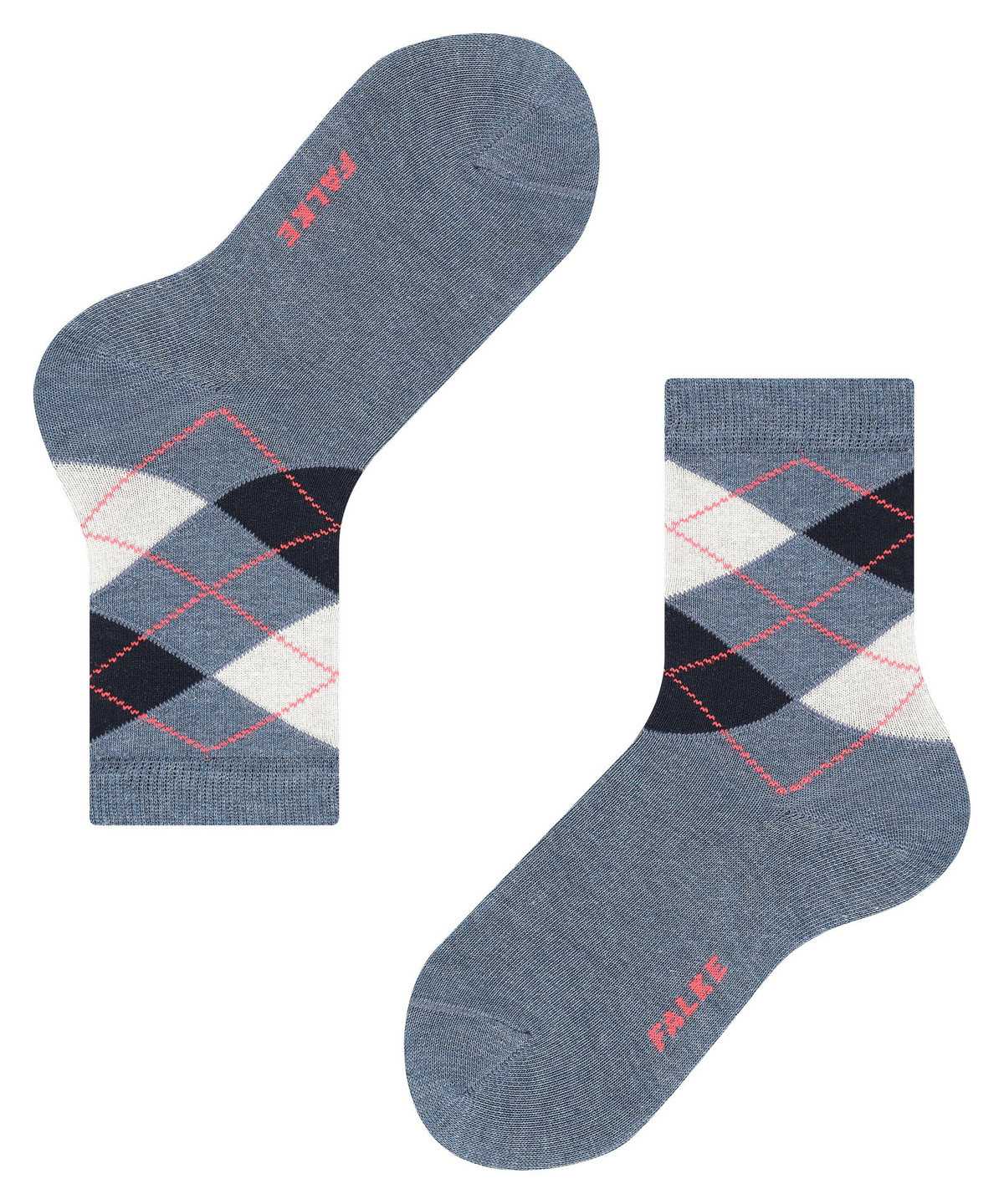 Falke Classic Argyle Socks Socken Kinder Blau | 7261835-HG