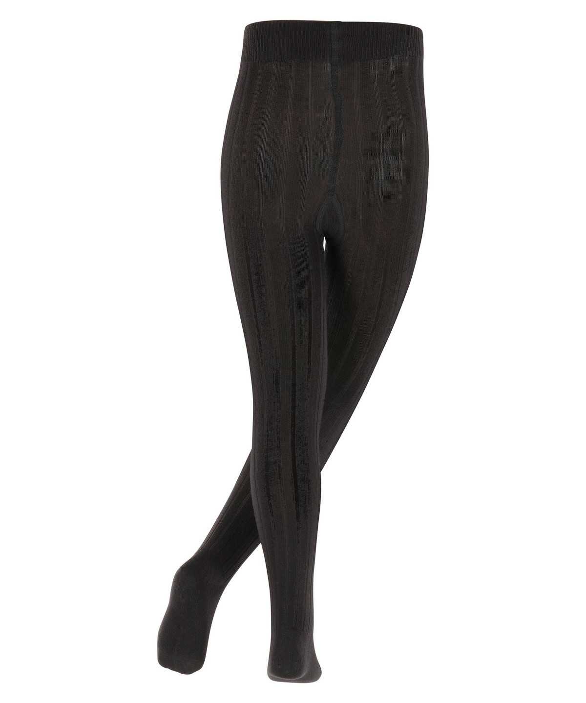 Falke Classic Rib Tights Tights Kinder Schwarz | 4896017-CB