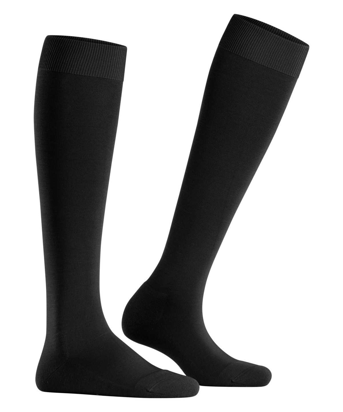 Falke ClimaWool Knee-high Socks Socken Damen Schwarz | 1257834-WA