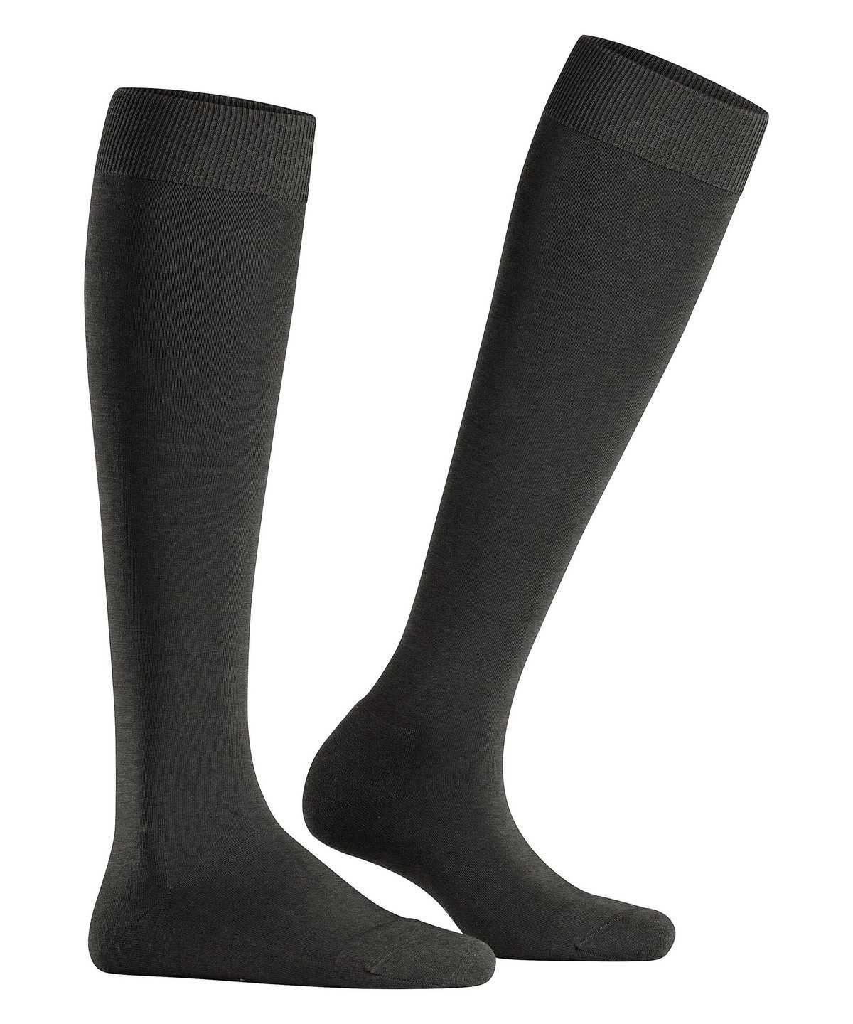 Falke ClimaWool Knee-high Socks Socken Damen Grau | 2156987-PH