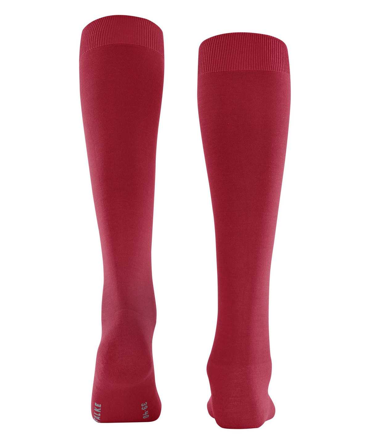 Falke ClimaWool Knee-high Socks Socken Damen Rot | 4817325-AQ