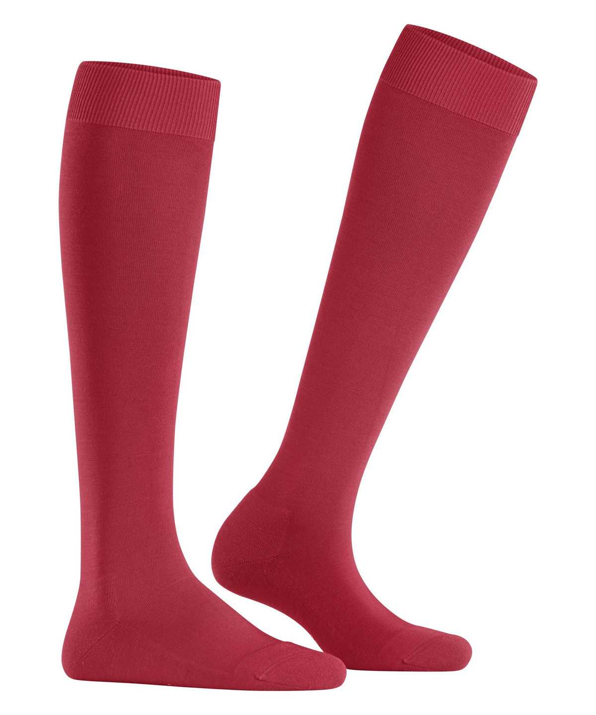 Falke ClimaWool Knee-high Socks Socken Damen Rot | 4817325-AQ