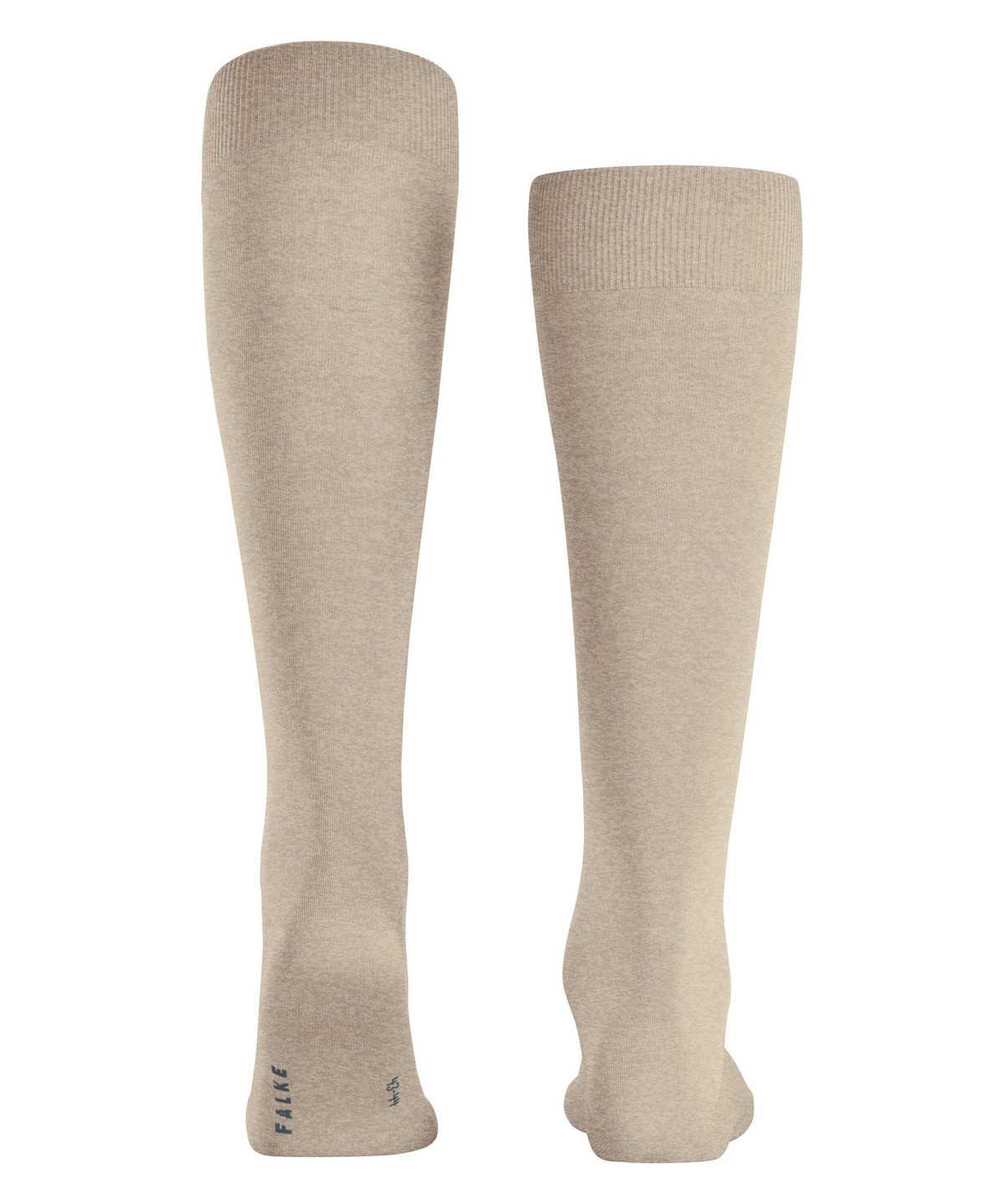 Falke ClimaWool Knee-high Socks Socken Herren Beige | 7134596-CJ