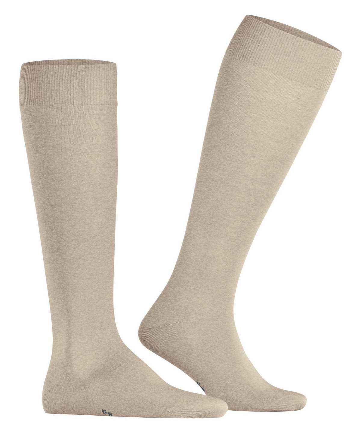 Falke ClimaWool Knee-high Socks Socken Herren Beige | 7134596-CJ