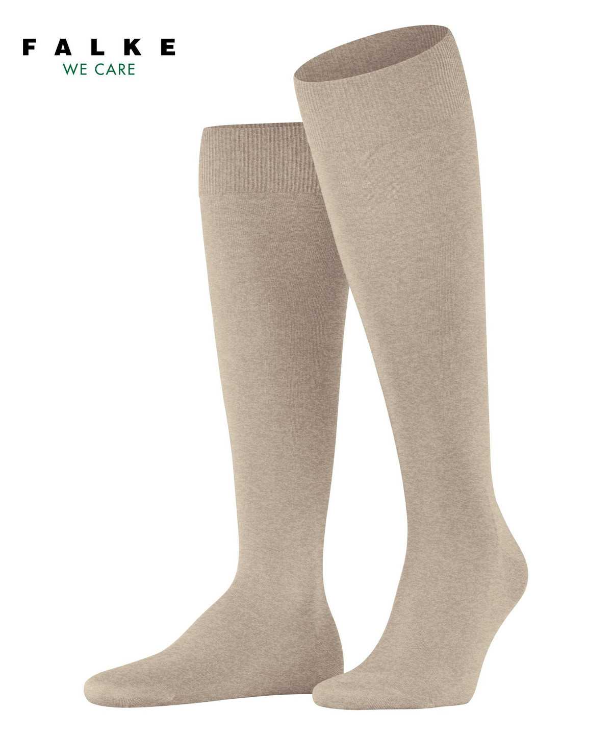 Falke ClimaWool Knee-high Socks Socken Herren Beige | 7134596-CJ