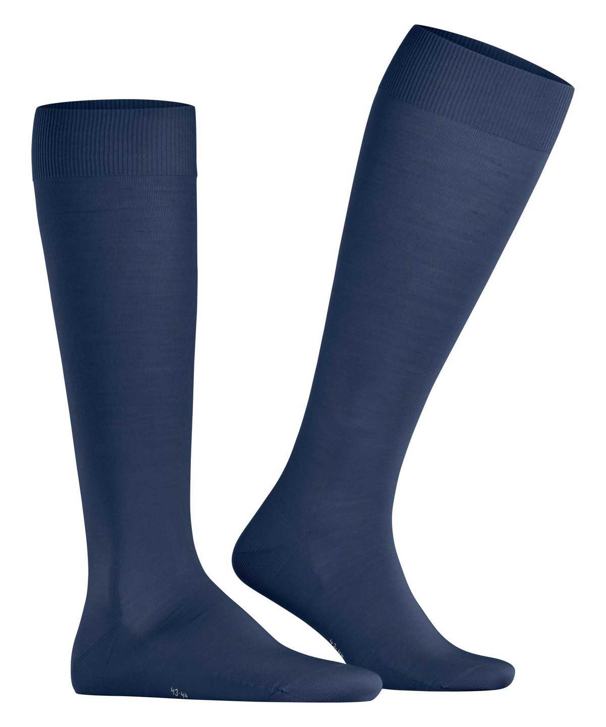 Falke ClimaWool Knee-high Socks Socken Herren Blau | 8476130-PG